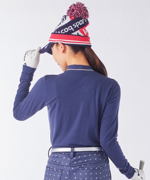 le coq sportif GOLF (ルコックスポルティフ（ゴルフ）)/【ストレッチフォーサー】ハイネックロゴ裏起毛長袖シャツ【アウトレット】/img06