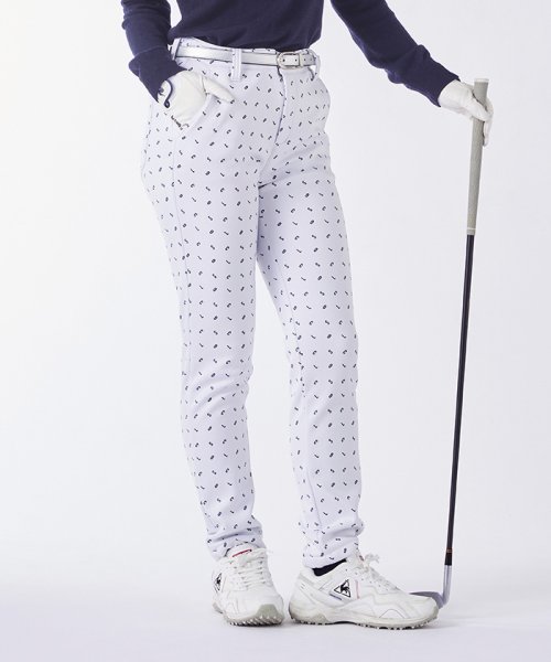 le coq sportif GOLF (ルコックスポルティフ（ゴルフ）)/ロゴ柄やわらか起毛パンツ【アウトレット】/img01