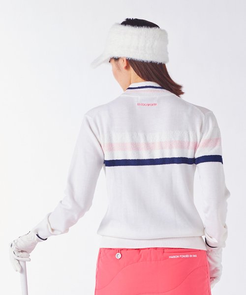 le coq sportif GOLF (ルコックスポルティフ（ゴルフ）)/ふわふわラインセーター/img03