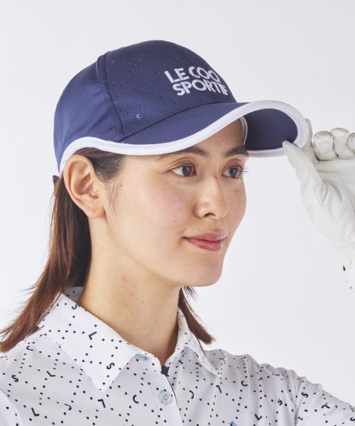 le coq sportif GOLF (ルコックスポルティフ（ゴルフ）)/ロゴエンボスキャップ/img05