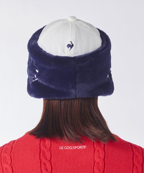 le coq sportif GOLF (ルコックスポルティフ（ゴルフ）)/イヤーウォーマー付き2WAYキャップ/img01