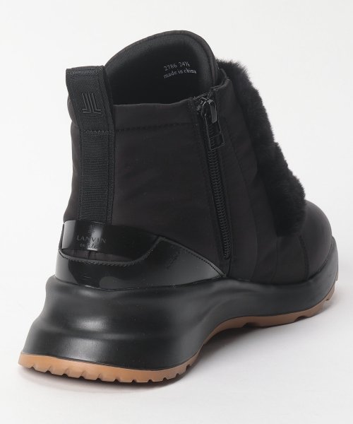 フェイクファーモチーフハイカットスニーカー シューズ T1265480055(9724円)