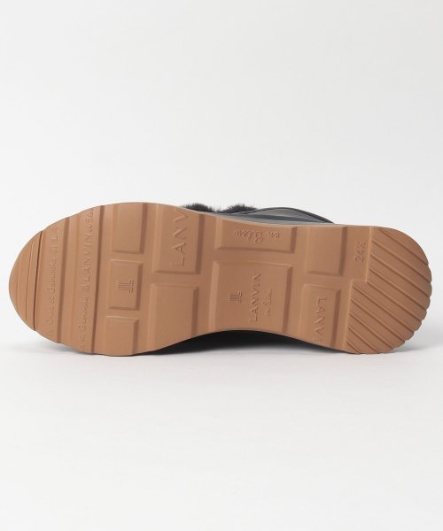 フェイクファーモチーフハイカットスニーカー シューズ T1265480055(9724円)