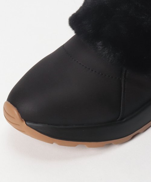 フェイクファーモチーフハイカットスニーカー シューズ T1265480055(9724円)