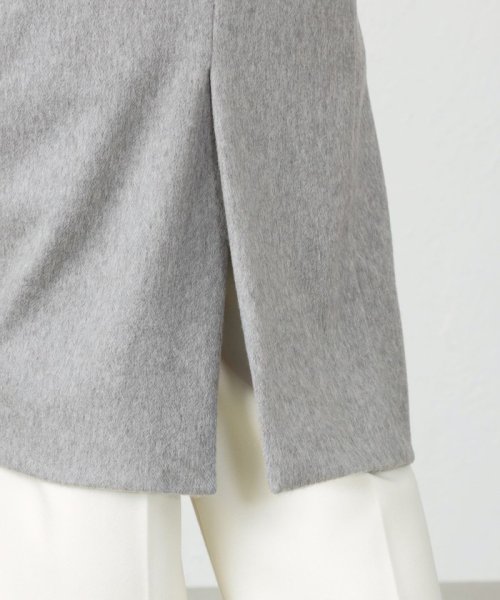 【アラシャンカシミヤ】カシミヤ　ステンカラーコート アラシャンカシミヤ