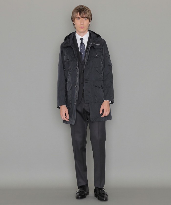 BERWICK LONG】高密度ポリエステルアウター(505632555)|HANKYU MEN'S