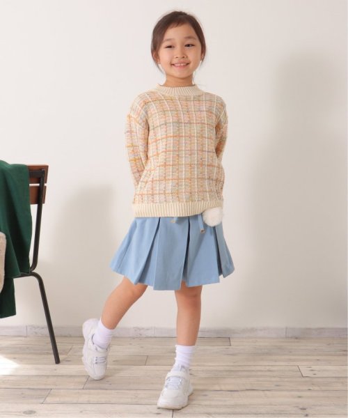 ikka kids(イッカ　キッズ)/ジャガードレインボーニットプルオーバー（120〜160cm）/img15