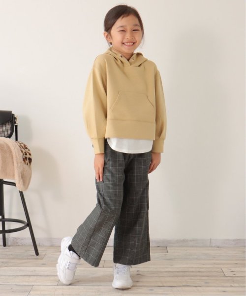 ikka kids(イッカ　キッズ)/ベルト付きワイドパンツ（120〜160cm）/img08