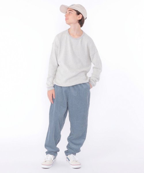 SHIPS KIDS(シップスキッズ)/SHIPS KIDS:145～160cm / ポコポコ ワッフル 長袖 カットソー/img11