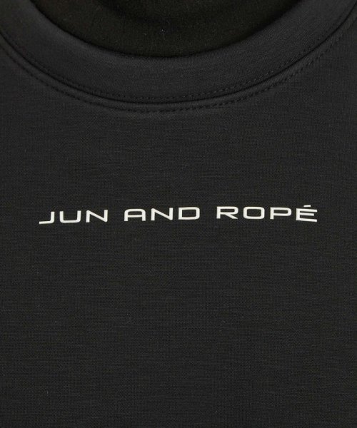 JUN and ROPE(ジュン＆ロペ)/【保温】シルキータッチ裏ボア配色プルオーバー/img13