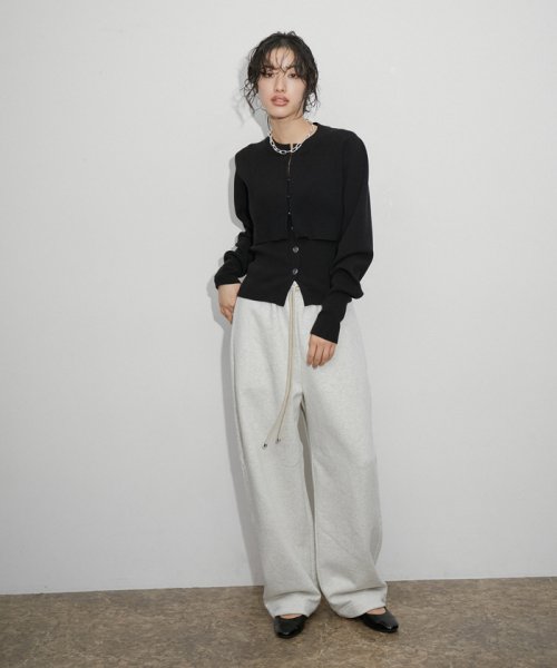 〈SETアイテム〉キャミソールセットクロップドカーディガン カーディガン キャミソール size