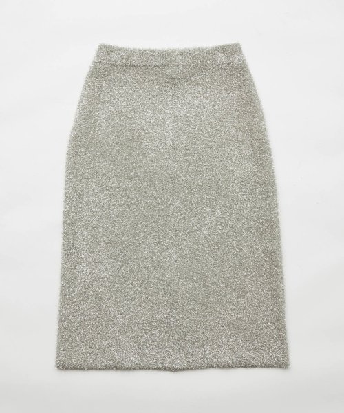 ADAM ET ROPE'(アダム　エ　ロペ)/【venit for ADAM ET ROPE'】Metallic Shaggy Skirt/img07