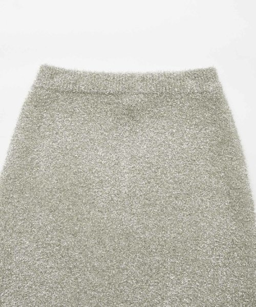 ADAM ET ROPE'(アダム　エ　ロペ)/【venit for ADAM ET ROPE'】Metallic Shaggy Skirt/img09