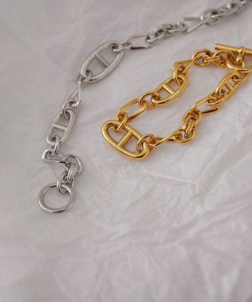 JUNRed(ジュンレッド)/ital.from JUNRed / multi chain link bracelet/img03