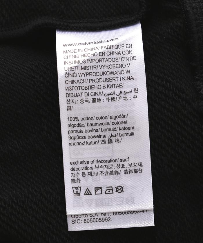 Calvin Klein (カルバンクライン)@ A-PRM LS ZIP HOODIE(505681226