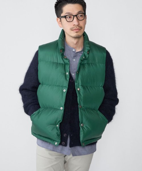 SHIPS: 〈撥水加工〉光電子(R) オーセンティック ダウン ベスト 