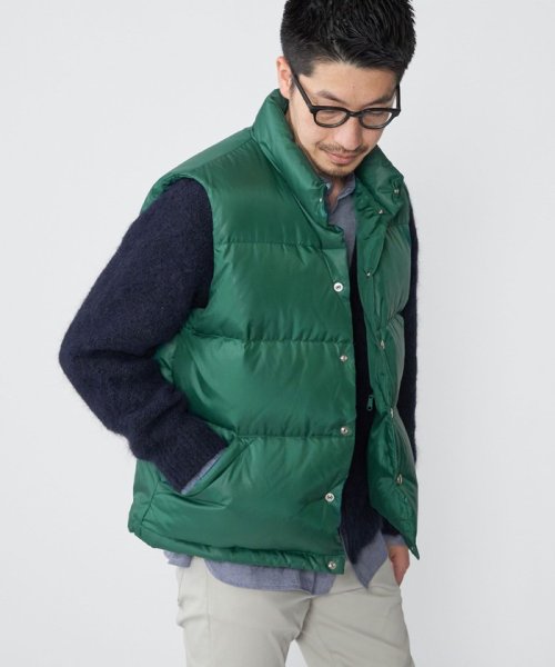 SHIPS: 〈撥水加工〉光電子(R) オーセンティック ダウン ベスト 