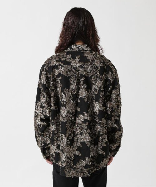 B'2nd(ビーセカンド)/LUSOR（ルーソル）FLOWER CUT JQD SHIRT フラワージャカードシャツ/img04