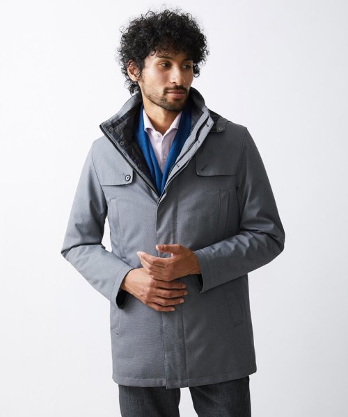 リバーシブルカシミヤマフラー 