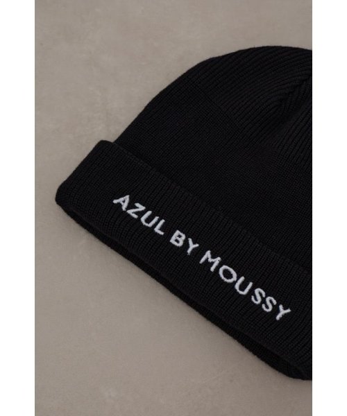AZUL by moussy(アズールバイマウジー)/AZULロゴニットキャップ/img02