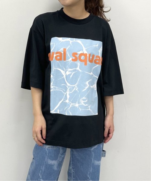 U by Spick&Span(ユーバイ　スピック＆スパン)/【OVAL SQUARE / オーヴァルスクエア】 Fluis SS Tee/img01