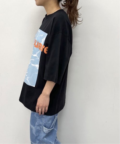 U by Spick&Span(ユーバイ　スピック＆スパン)/【OVAL SQUARE / オーヴァルスクエア】 Fluis SS Tee/img04