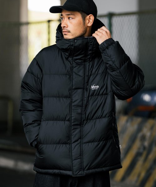 NANGA ナンガ レトロ ダウンジャケット 河田フェザー メンズ アウター 軽量 撥水 防寒 アウトドア キャンプ カジュアル KRIFF MAYER 231 着丈 KRIFF 肩幅 身幅 約62cm 袖丈 NANGA MAYER 耐久性