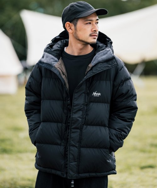 NANGA ナンガ レトロ ダウンジャケット 河田フェザー メンズ アウター 軽量 撥水 防寒 アウトドア キャンプ カジュアル KRIFF MAYER 231 着丈 KRIFF 肩幅 身幅 約62cm 袖丈 NANGA MAYER 耐久性