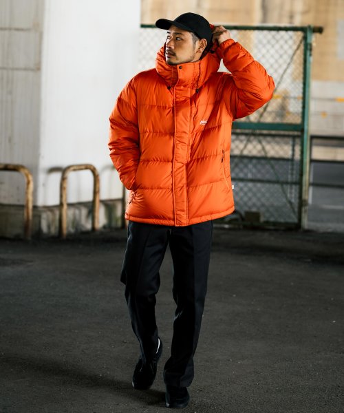 NANGA ナンガ レトロ ダウンジャケット 河田フェザー メンズ アウター 軽量 撥水 防寒 アウトドア キャンプ カジュアル KRIFF MAYER 231 着丈 KRIFF 肩幅 身幅 約62cm 袖丈 NANGA MAYER 耐久性