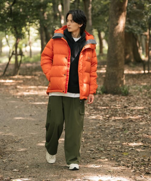 NANGA ナンガ レトロ ダウンジャケット 河田フェザー メンズ アウター 軽量 撥水 防寒 アウトドア キャンプ カジュアル KRIFF MAYER 231 着丈 KRIFF 肩幅 身幅 約62cm 袖丈 NANGA MAYER 耐久性