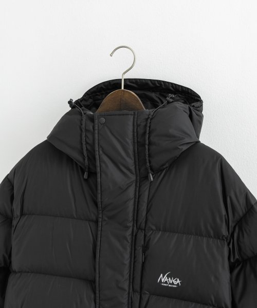 NANGA ナンガ レトロ ダウンジャケット 河田フェザー メンズ アウター 軽量 撥水 防寒 アウトドア キャンプ カジュアル KRIFF MAYER 231 着丈 KRIFF 肩幅 身幅 約62cm 袖丈 NANGA MAYER 耐久性