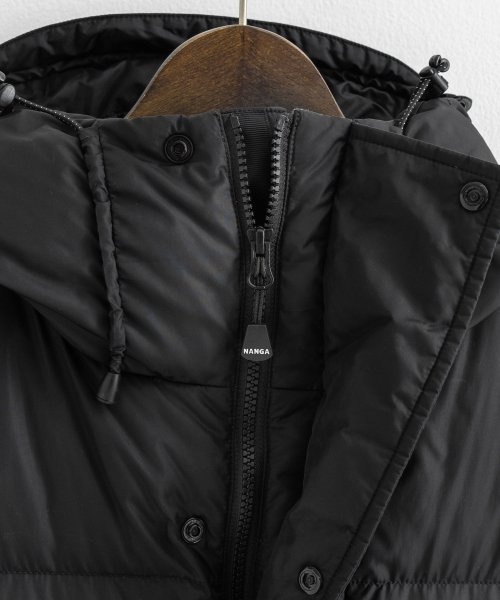 NANGA ナンガ レトロ ダウンジャケット 河田フェザー メンズ アウター 軽量 撥水 防寒 アウトドア キャンプ カジュアル KRIFF MAYER 231 着丈 KRIFF 肩幅 身幅 約62cm 袖丈 NANGA MAYER 耐久性