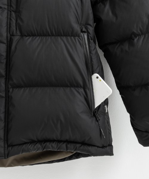 NANGA ナンガ レトロ ダウンジャケット 河田フェザー メンズ アウター 軽量 撥水 防寒 アウトドア キャンプ カジュアル KRIFF MAYER 231 着丈 KRIFF 肩幅 身幅 約62cm 袖丈 NANGA MAYER 耐久性