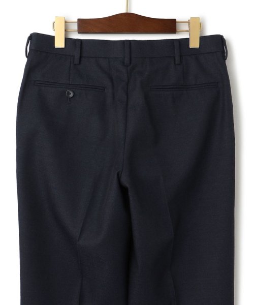 【KING SIZE】トリートメントウール キャバルリーツイル スラックス PRESS トリートメントウール