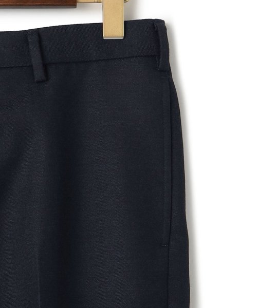 【KING SIZE】トリートメントウール キャバルリーツイル スラックス PRESS トリートメントウール