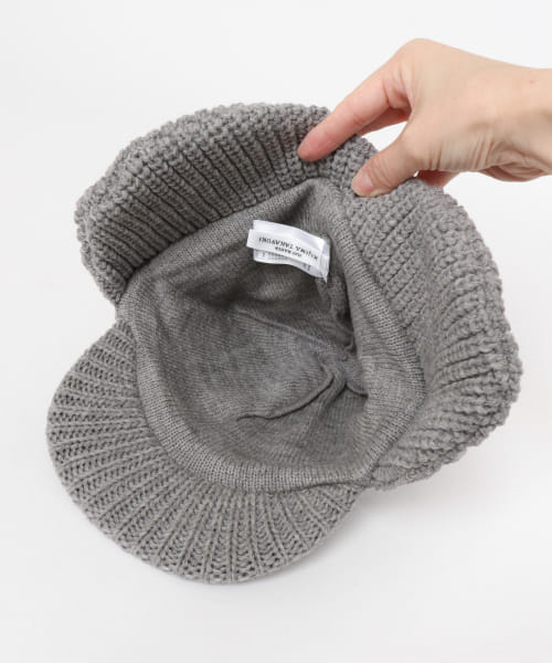 KIJIMA TAKAYUKI WOOL KNIT EAR CAP | www.jordanclocks.com