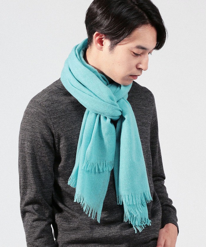別注】CARIAGGI×TOMORROWLAND カシミヤストール SHIPS Colors:カシミヤ