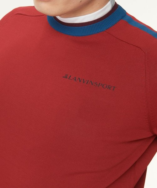 LANVIN SPORT(ランバン スポール)/レーヨンストレッチクルーネックセーター【アウトレット】/img19