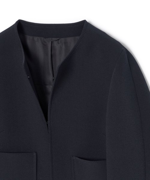 ライトダブルクロスノーカラー ジャケット ライトダブルクロスノーカラー ジャケット U1669648520(12870円)