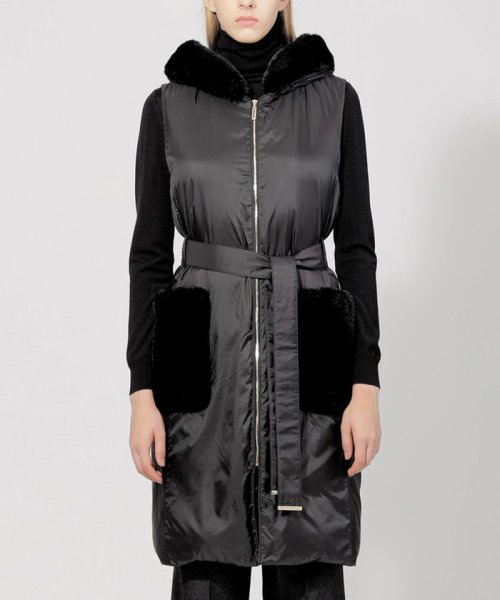 【VERY NaVY 2023年12月号掲載】エアリーグレース　ダウンジレ【80周年記念アイテム】 