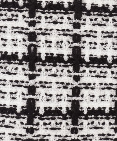 チェックニットビスチェ 