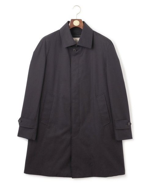 【J.PRESS BASIC】コンパクトスピンギャバジン ステンカラーコート 