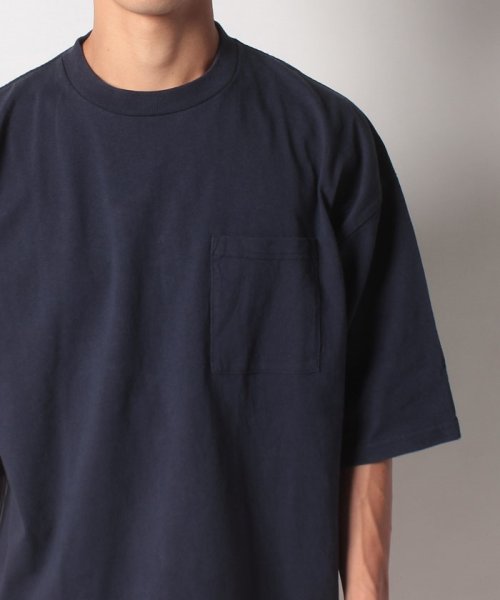 go slow caravan MENS SELECT BRAND(ゴースローキャラバンメンズセレクトブランド)/グッドウェア ポケット付き S/S SUPER BIG TEE/img09