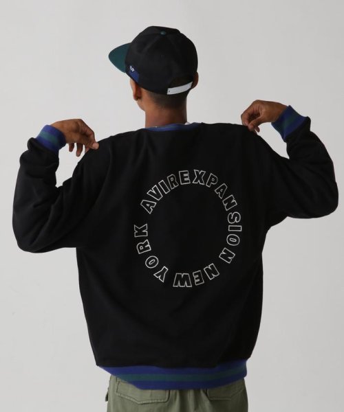 AVIREX(AVIREX)/《AVIREX × EXPANSION》 CIRCLE LOGO CREWNECK SWEAT / サークルロゴ クルーネック スウェット/img18