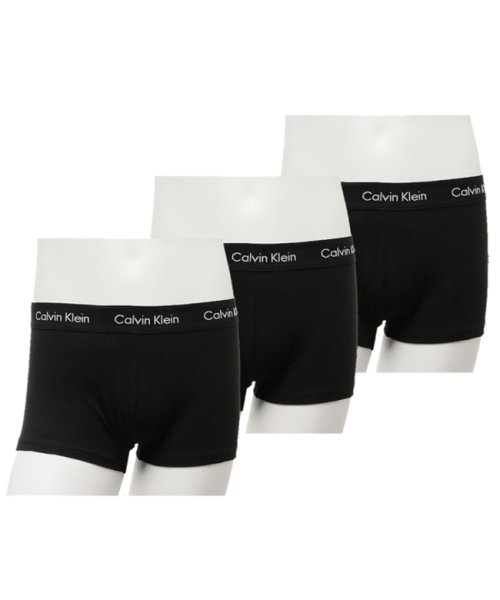 Calvin Klein(カルバンクライン)/カルバンクライン インナー コットンストレッチ ボクサーパンツ ブラック メンズ CALVIN KLEIN NB2614 001/img01