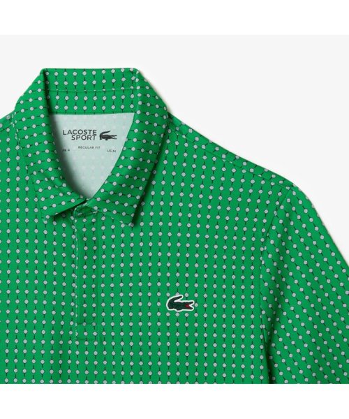 LACOSTESPORTS MENS(ラコステスポーツ　メンズ)/ミニマム総柄プリントゴルフポロシャツ/img08