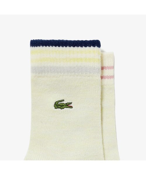 LACOSTE(ラコステ)/ウールブレンドメランジニットショートソックス/img04