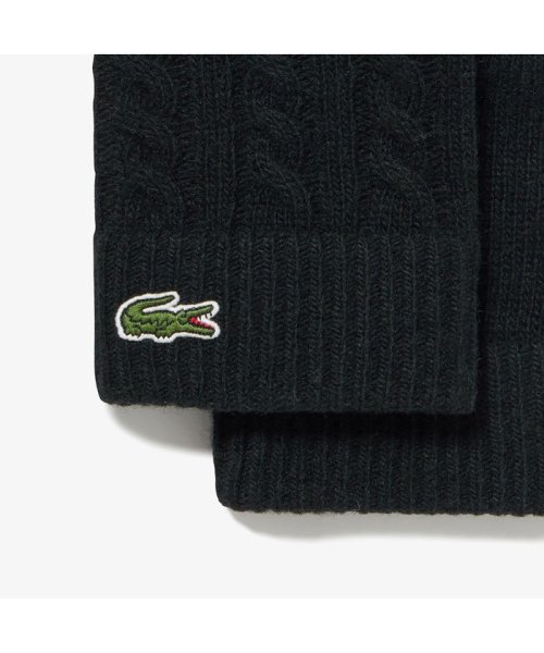 LACOSTE Mens(ラコステ　メンズ)/ケーブルニットグローブ/img02