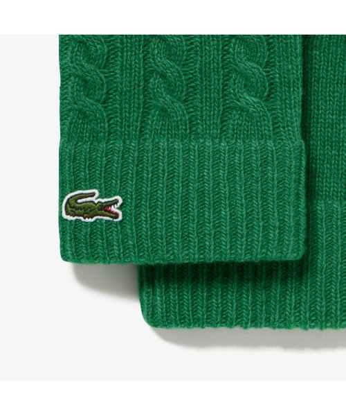 LACOSTE Mens(ラコステ　メンズ)/ケーブルニットグローブ/img05