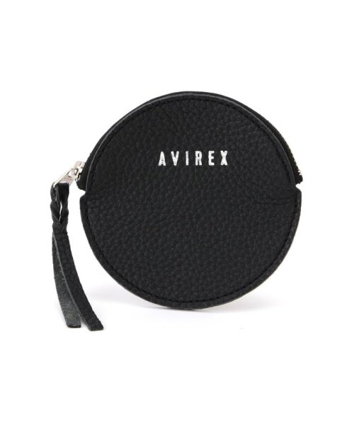 AVIREX(AVIREX)/LEATHER ROUND MINI WALLET/レザーラウンドミニウォレット/img01